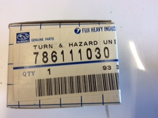 Subaru Genuine Hazzard Flasher 4cy 1.8ltr turbo 1990 onwards new