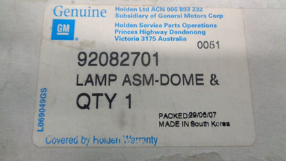 Holden Commodore VT/VX & WL Statesman Genuine Front Interior Roof Light New Part