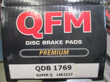 QFM Premium Front Brake Pad Set Suits Nissan Urvan E25 New Part