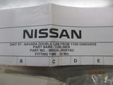 Nissan Navara D40T Genuine Tub liner Fitting Kit New Part