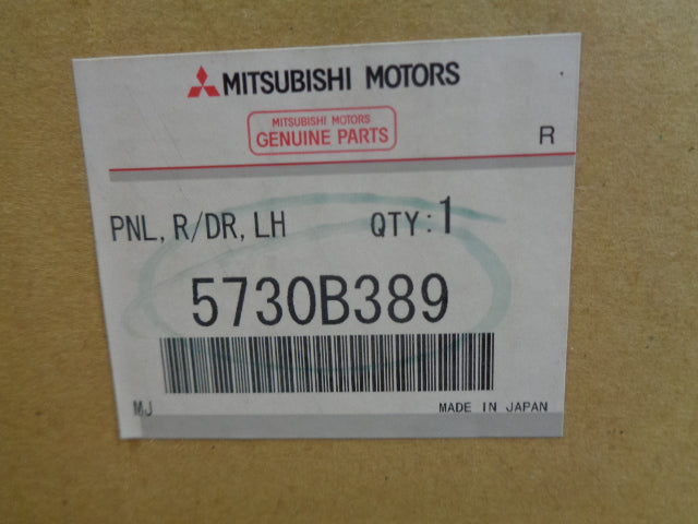 Mitsubishi Outlander Genuine Left Hand Rear Door Assy New Part