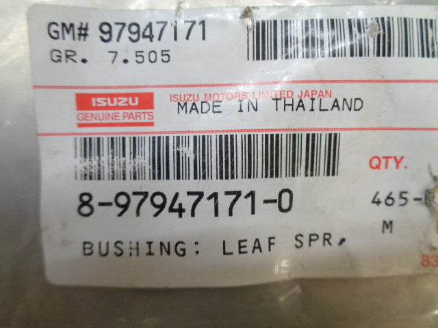 Isuzu D-Max Genuine Leaf Spring Bush New Part