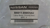 IPF Nissan Genuine Rectangle Chrome  Lamp Bezel New Part