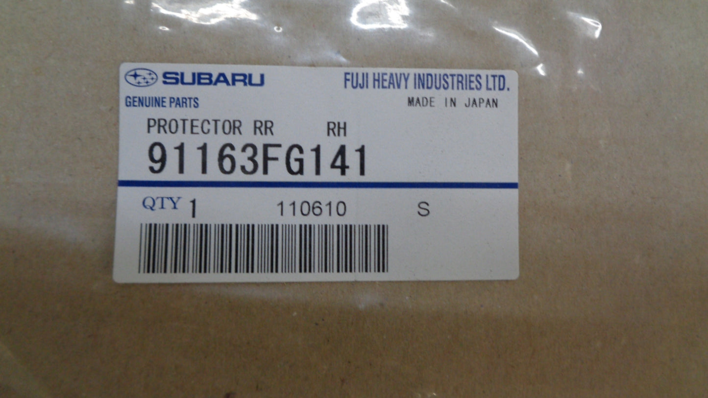 Subaru Genuine Right Hand Rear Stone Protector New Part