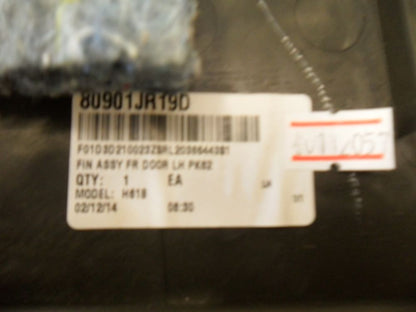 Nissan Navara D40 Thai Genuine  Left Hand  Door Trim Suits  New Part