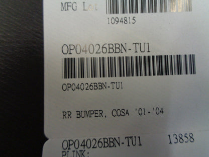 Tong Yang Rear Bumper Suits Holden Barina New Part