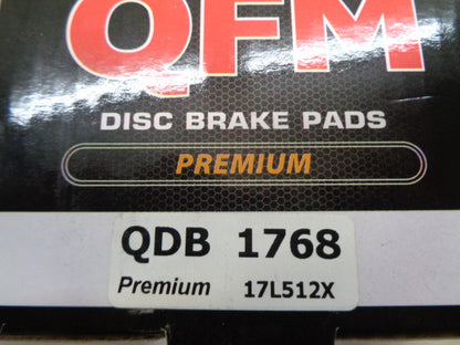 QFM Premium Front Brake Pad Set Suits Daihatsu Sirion New Part