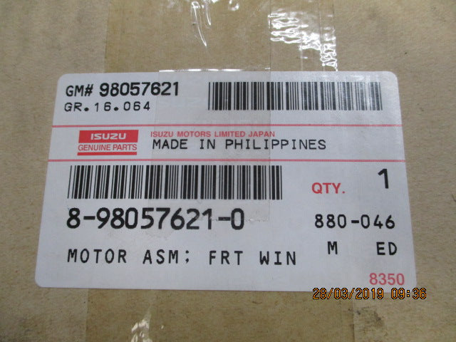 Isuzu D-Max Genuine Front Wiper Motor Assy New Part
