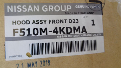 Nissan Navara D23 Genuine Front Hood Assy New Part
