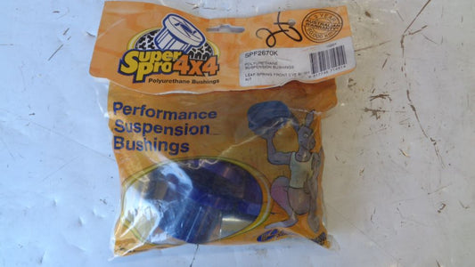 Super Pro Leaf spring front eye bush kit Suits Ford/Toyota/Mazda New Part