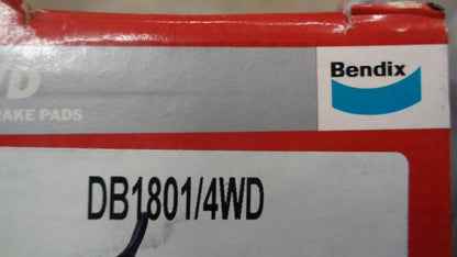 Bendix Front Brake Pads Suitable For Toyota Rav4 New Part