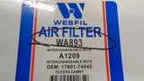Wesfil Air Filter Suits Toyota Corolla-Celica-MR2-Corona New Part