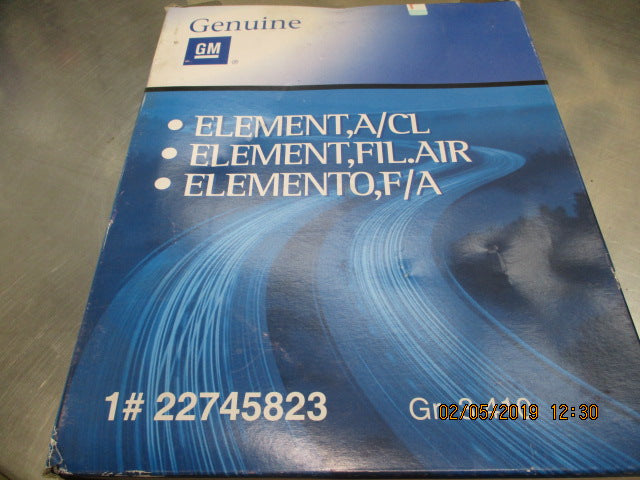 Holden CG5-CG7 Genuine Air Filter 2.4ltr Petrol New Part