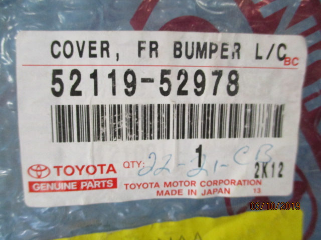 Toyota Prius Genuine Front Bumper Cover New Part
