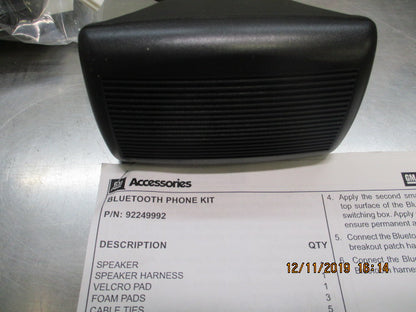 Holden Genuine Blue Tooth Speaker Kit New Part