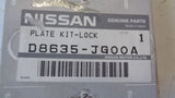 Nissan Plate Kit Lock Genuine New Part