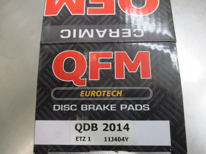 QFM Eurotech Ceramic Front Brake Pad Set Suits Citroen New Part