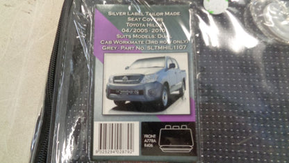 SilverLabel Rear Seat Cover Suits Toyota Hilux Workmate New Part