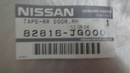 Nissan Xtrail T31 Genuine Right Hand Rear Door Sash New Part