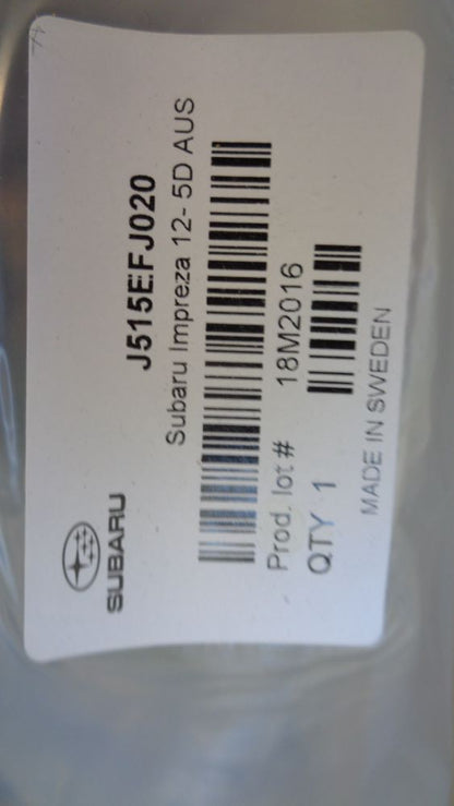 Subaru Impreza Hatch Genuine Rubber cargo tray New Part
