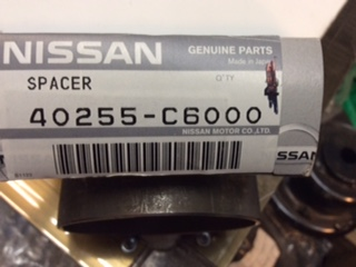 Nissan Patrol GQ Genuine Front Hub Egg Ring New Part
