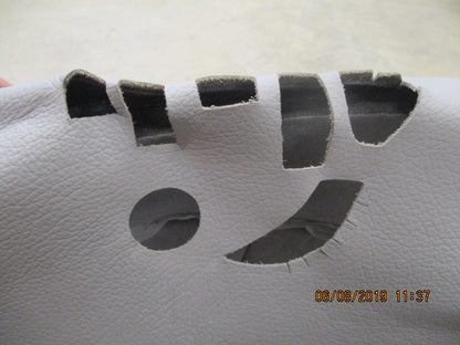Mercedes-Benz Genuine Passenger Seat Back Alpaca Gray Leather 204 Series New Part