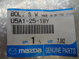 Mazda UR BT-50 Genuine  Front Prop Shaft Bolts New Part