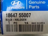 Hyundai Genuine Halogen Bulb Suits Various Models New Part