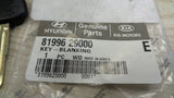 Hyundai Tiburon-Elantra-Accent Genuine key blank uncut new part