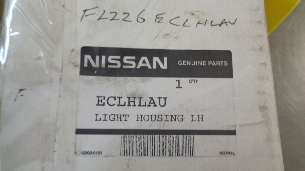Nissan Navara D40T Genuine Bull Bar Light Housing New Part