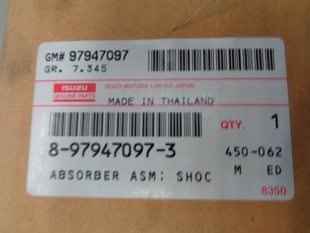 Isuzu D-Max Genuine Front Shock Absorber New Part