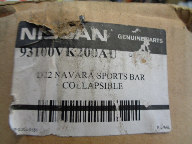 Nissan Navara D22 Genuine Polished Alloy Sports Bar Assy New Part