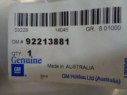 Holden VF Commodore Genuine Rear Bonnet Weatherstrip New Part