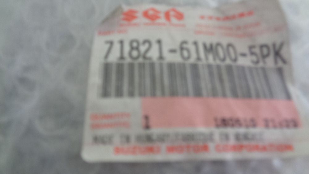 Suzuki SX4 S-Cross Genuine Rear Bumper Bar Cover New Part