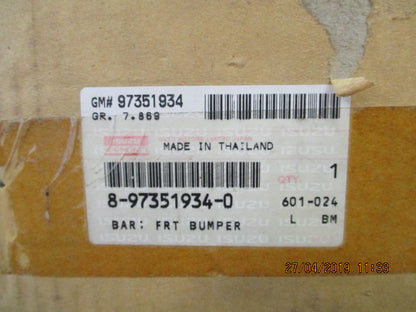 Holden RA Rodeo Genuine Front Bumper Reinforcement New Part