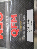 QFM Eurotech Ceramic Rear Brake Pad Set Suits BMW 1-3-5-6-7-X5-X6 New Part