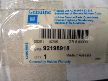 Holden VE HSV Commodore Front Slotted Brake Rotor New Part