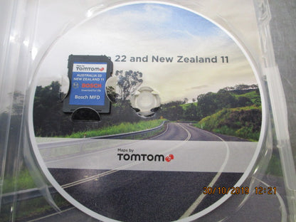 Mazda Genuine TomTom SDCard-CD Map Upgrades Australia 22 New Zealand 11 New Part