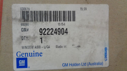 Holden Commodore VE Genuine Lift Gate Window New Part