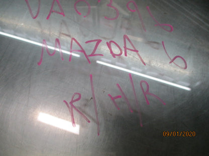 Mazda 6 Used Right Hand Rear Window Glass Used Part VGC