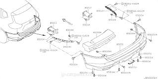 Nissan XTrail Genuine Left (Passenger) Rear Bumper Bar Bracket New Part