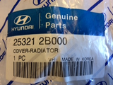 Hyundai Santa Fe Genuine radiator cover panel trim new part