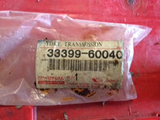 Toyota Landcruiser genuine transmission sleeve new part