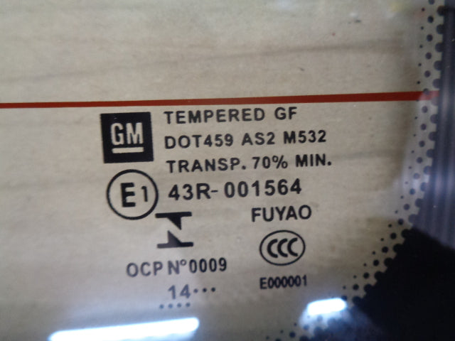 Holden VF Commodore Sedan Genuine Rear Windscreen New Part