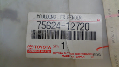 TOYOTA COROLLA GENUINE LEFT (PASSENGER) FRONT GUARD MOULD NEW PART