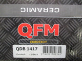 QFM Eurotech Ceramic Rear Set Brake Pads Suits Mercedes-Benz M-Class New Part