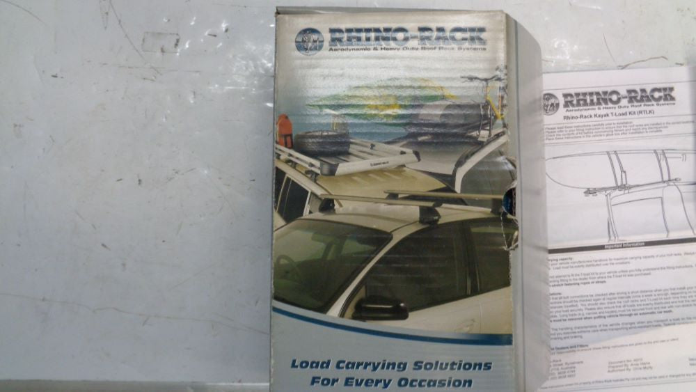 Rhino-Rack T-Load Kayak Kit New Part