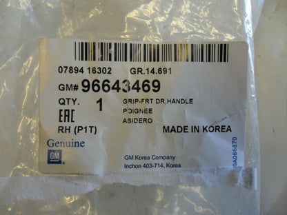 Holden Barina Genuine Right Front Door Handle New Part