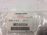 Mitsubishi Outlander Genuine Grille Emblem New Part