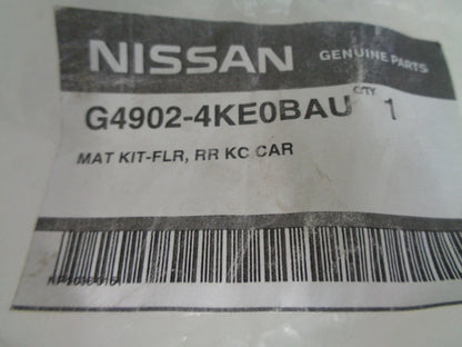 Nissan D23 Navara Genuine King Cab Rear Carpet Floor Mat New Part